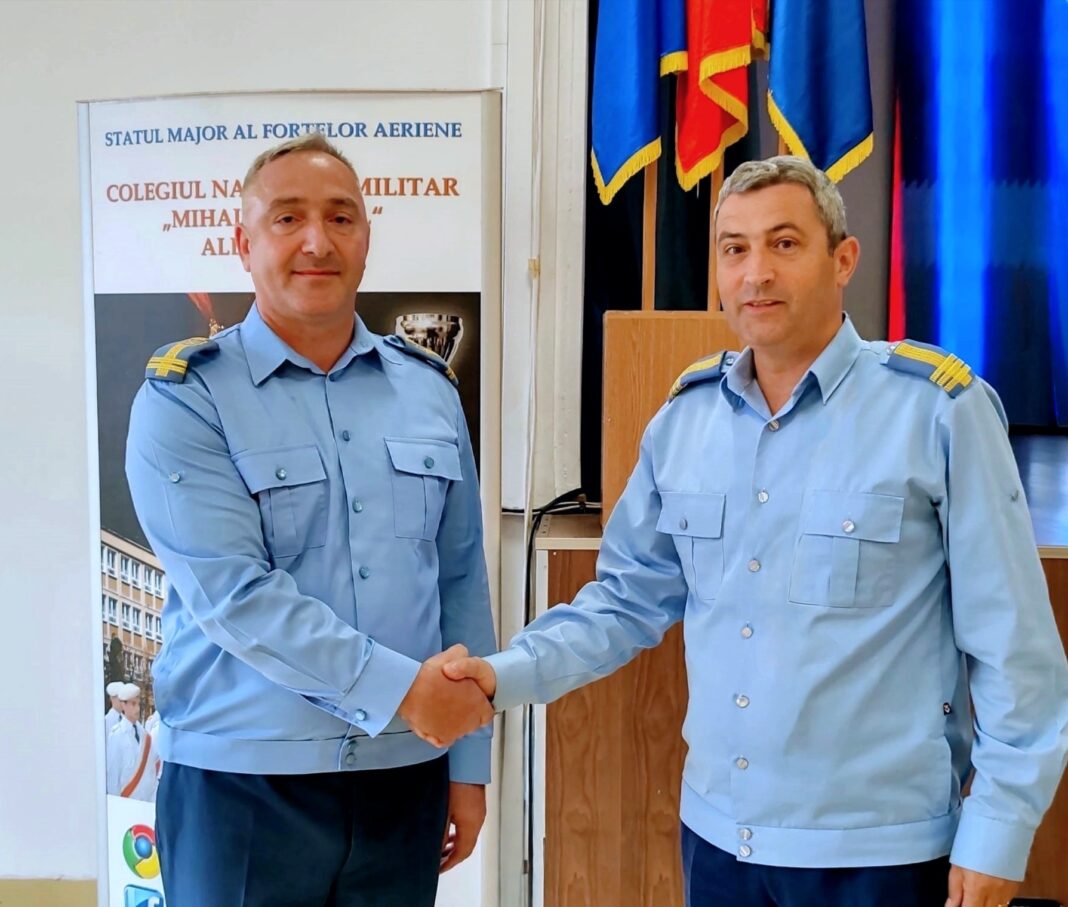 Locotenent-colonelul Lucian Moldovan a fost desemnat locțiitor al comandantului Colegiului Național Militar „Mihai Viteazul” din Alba Iulia