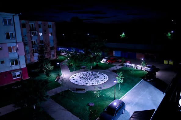 Parcul de pe strada Eroilor din Blaj, complet reabilitat: Investiție de peste 450.000 de lei din bugetul local al municipiului